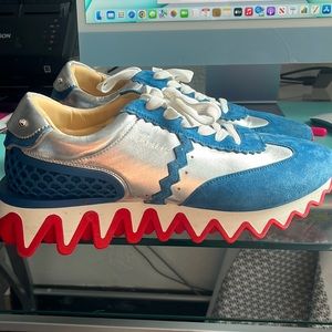Christian Louboutin Blue size 45 worn only twice